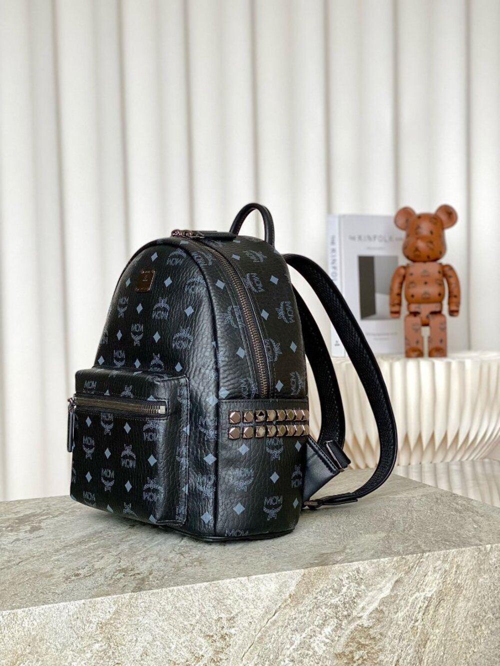 MCM Backpack Black - Picture 2 of 6